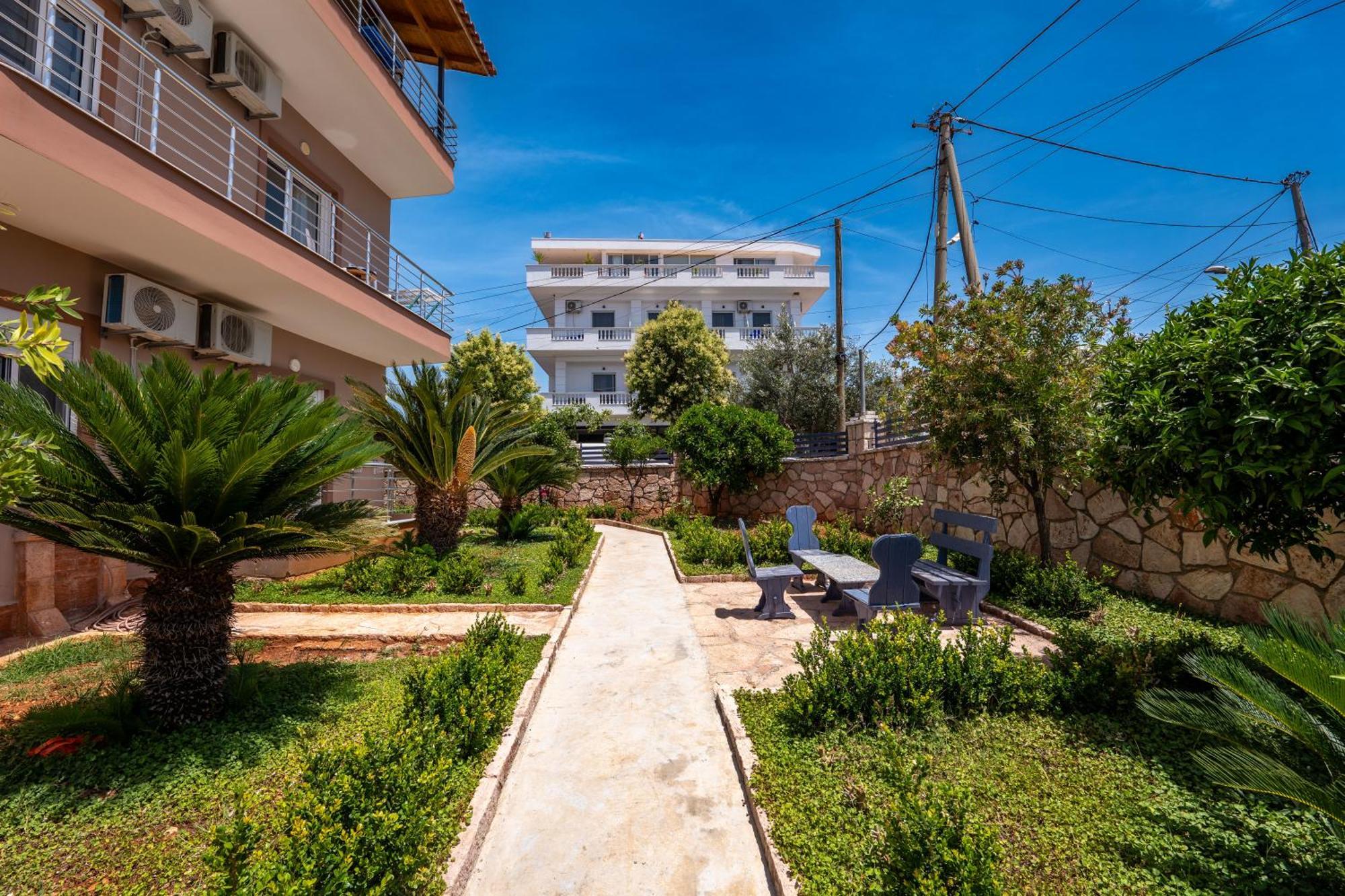Villa Hamza Ксамил Экстерьер фото