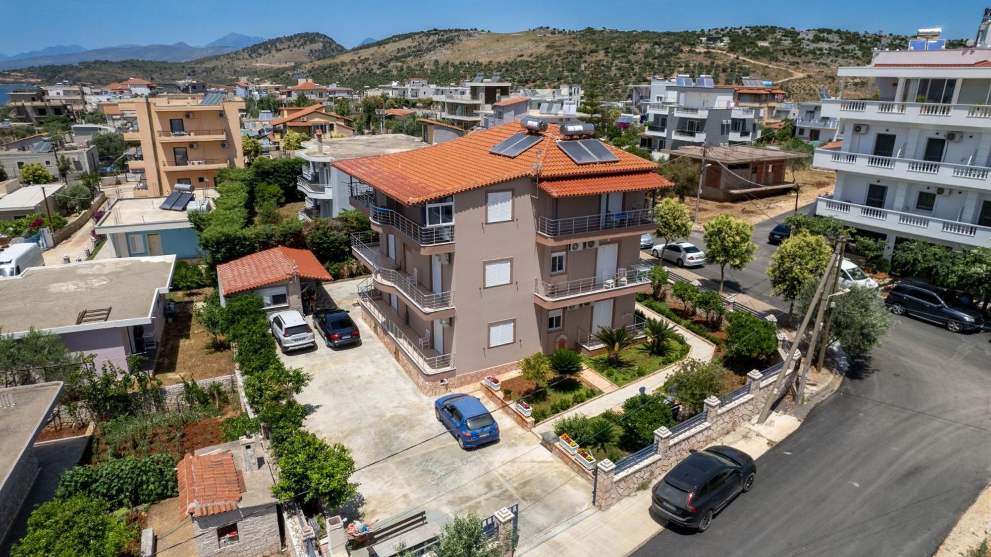 Villa Hamza Ксамил Экстерьер фото