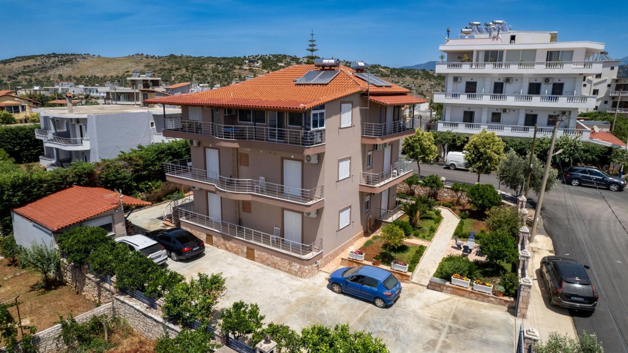 Villa Hamza Ксамил Экстерьер фото